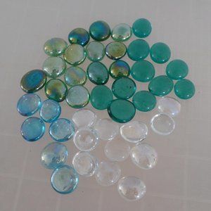 Glass Stones – One (1) Pound Mixed